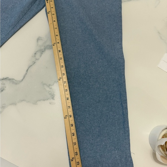 Talbots denim look Cropped Pants. Size 8p - Picture 5 of 5